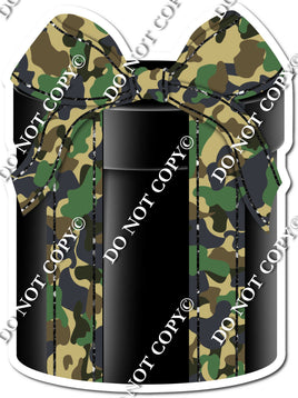 Camo & Black Round Present - Style 3