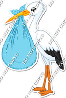 Stork - Baby Blue Sparkle w/ Variants