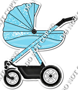 Baby Stroller - Baby Blue