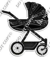 Baby Stroller - Black