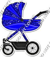 Baby Stroller - Blue