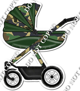 Baby Stroller - Camo