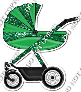 Baby Stroller - Green