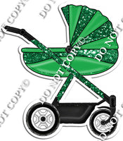 Baby Stroller - Green