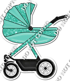 Baby Stroller - Mint
