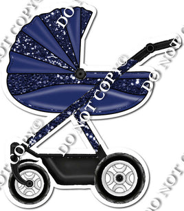 Baby Stroller - Navy Blue
