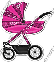 Baby Stroller - Hot Pink