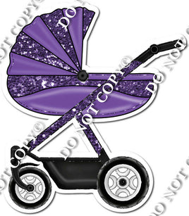 Baby Stroller - Purple