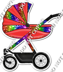 Baby Stroller - Rainbow