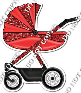Baby Stroller - Red