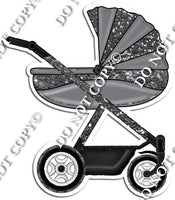 Baby Stroller - Silver