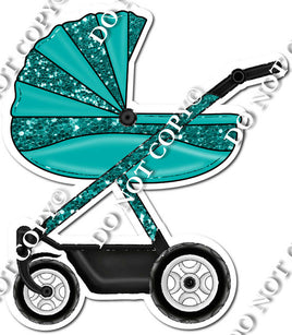 Baby Stroller - Teal