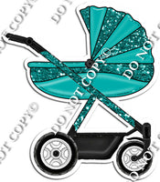 Baby Stroller - Teal