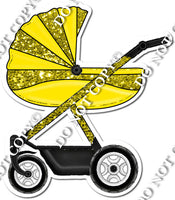 Baby Stroller - Yellow