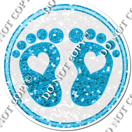 Baby Foot Prints - Caribbean