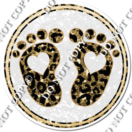 Baby Foot Prints - Leopard