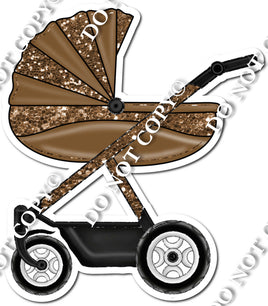 Baby Stroller - Chocolate