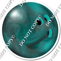 Bowling Ball - Teal w/ Variants