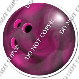 Bowling Ball - Hot Pink w/ Variants