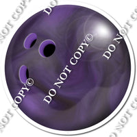 Bowling Ball - Purple w/ Variants