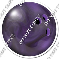 Bowling Ball - Purple w/ Variants