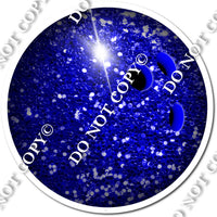 Bowling Ball - Blue Sparkle w/ Variants