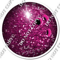 Bowling Ball - Hot Pink Sparkle w/ Variants