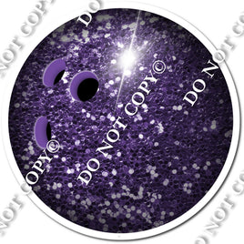 Bowling Ball - Purple Sparkle w/ Variants