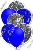Blue & Silver Sparkle Balloon Bundle