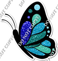 Sparkle Blue & Teal Butterfly w/ Variants