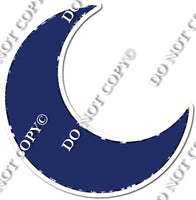 Moon - Flat Navy Blue w/ Variants