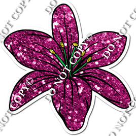 Lily - Sparkle Hot Pink w/ Variants