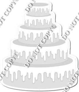 Flat Light Silver Cake