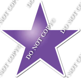 Flat - Purple Star - Style 2
