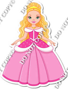 Light Skin Pink Dress Princess