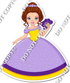 Light Skin Purple Dress Princess
