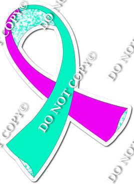 Teal & Pink Ribbon