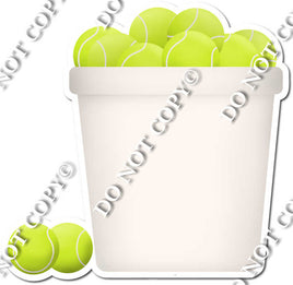 Bucket of Tennis Balls