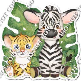 Safari - Combo Tiger & Zebra