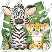 Safari - Combo Tiger & Zebra