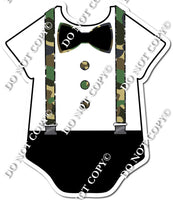 Onesie with Suspenders