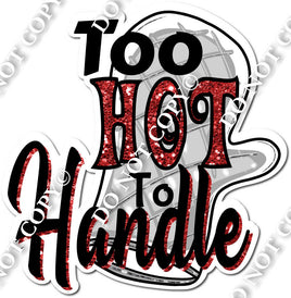 Baking - To Hot to Handle w/ Oven Mitt Yard Cards