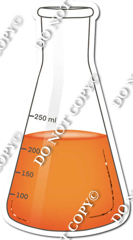 Science - Orange Beaker w/ Variants