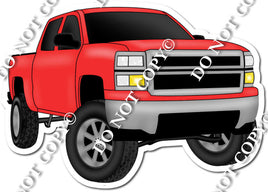 XL Red Truck w/ Variants