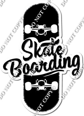 Skate Boarding Statement w/ Variants