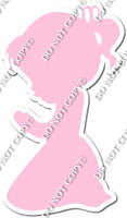 Pink Communion Girl Silhouette w/ Variants