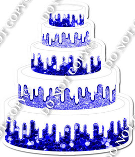 Blue Sparkle Cake