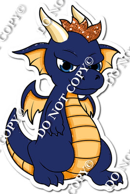 Dragon - Navy Blue
