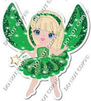 Light Skin Tone Fairy - Green w/ Variants