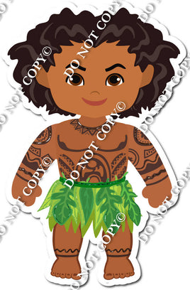Hawaiian - Boy w/ Tattoos